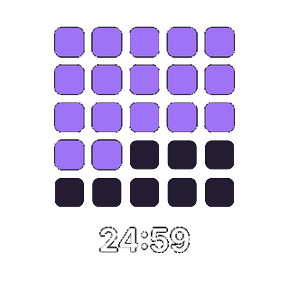 The Blocks timer face