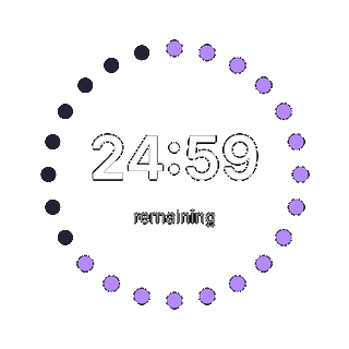 The Dots timer face