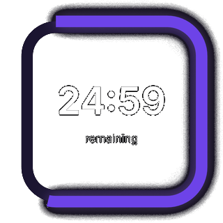 The Square timer face